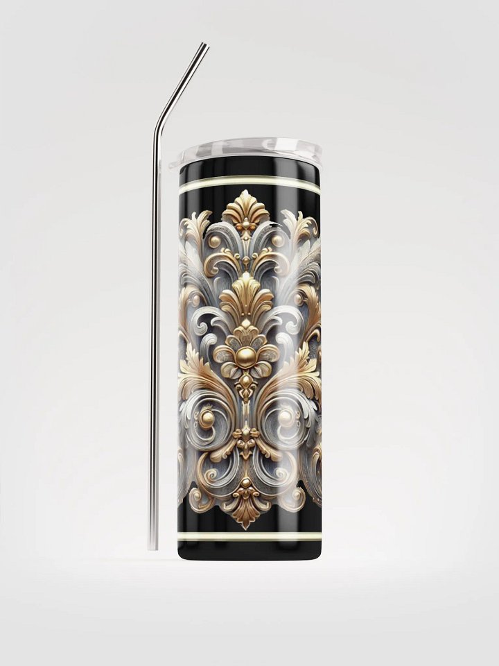 Ornate Floral Stainless Steel Tumbler product image (1)