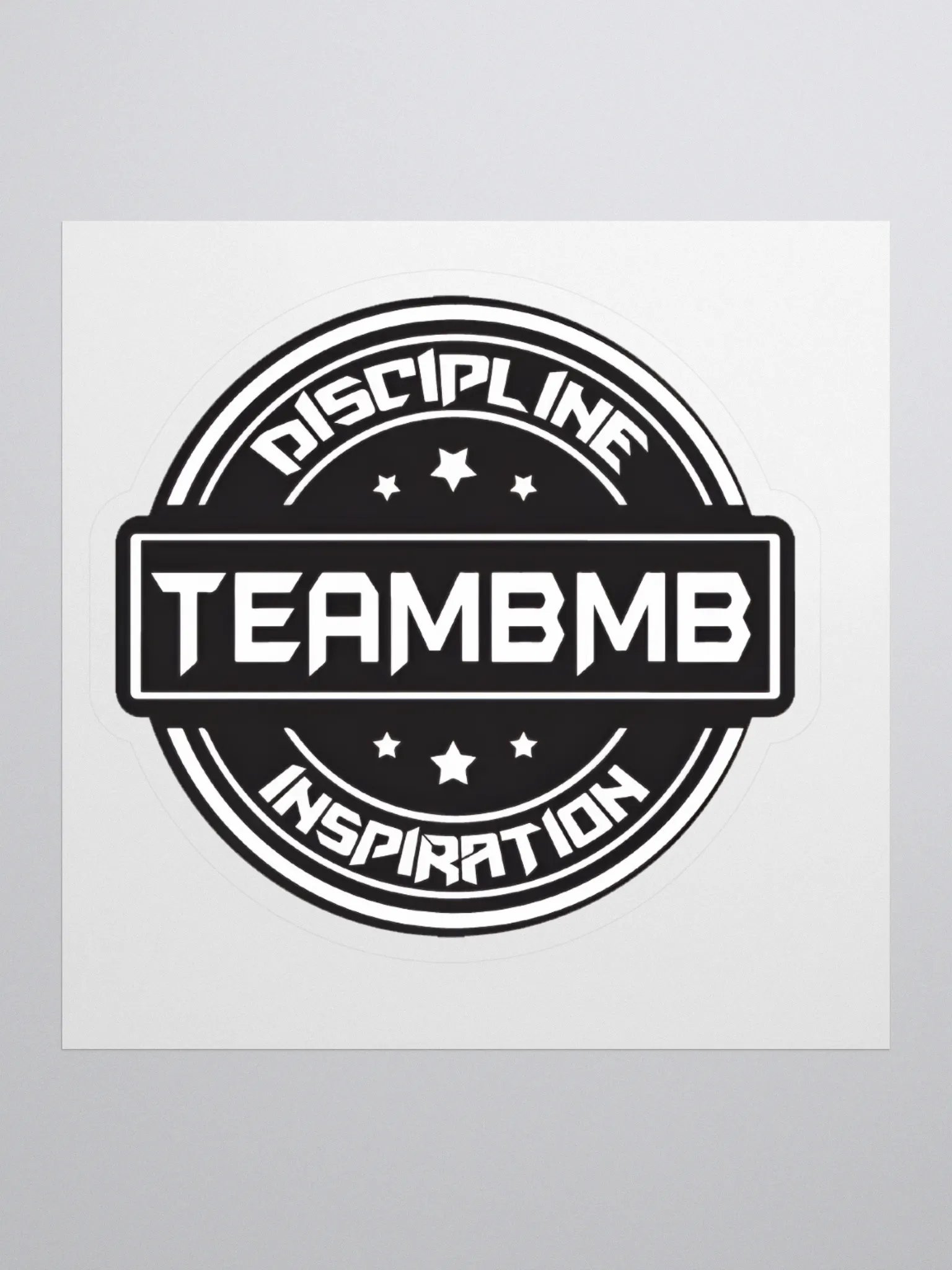 Discipline & Inspiration Kiss Cut Stickers product image (1)