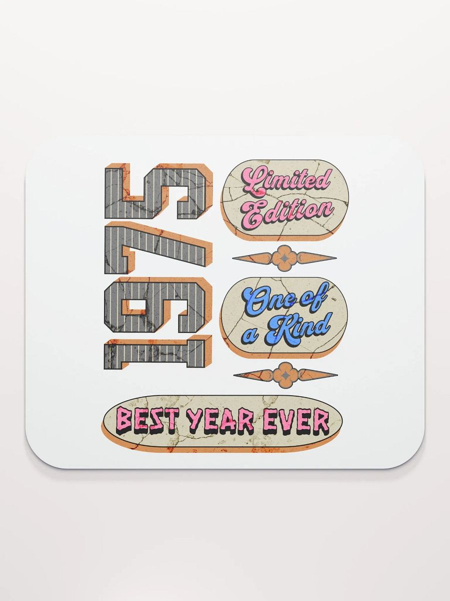 Limited Edition 1975 Vintage Vibes Mouse Pad product image (3)