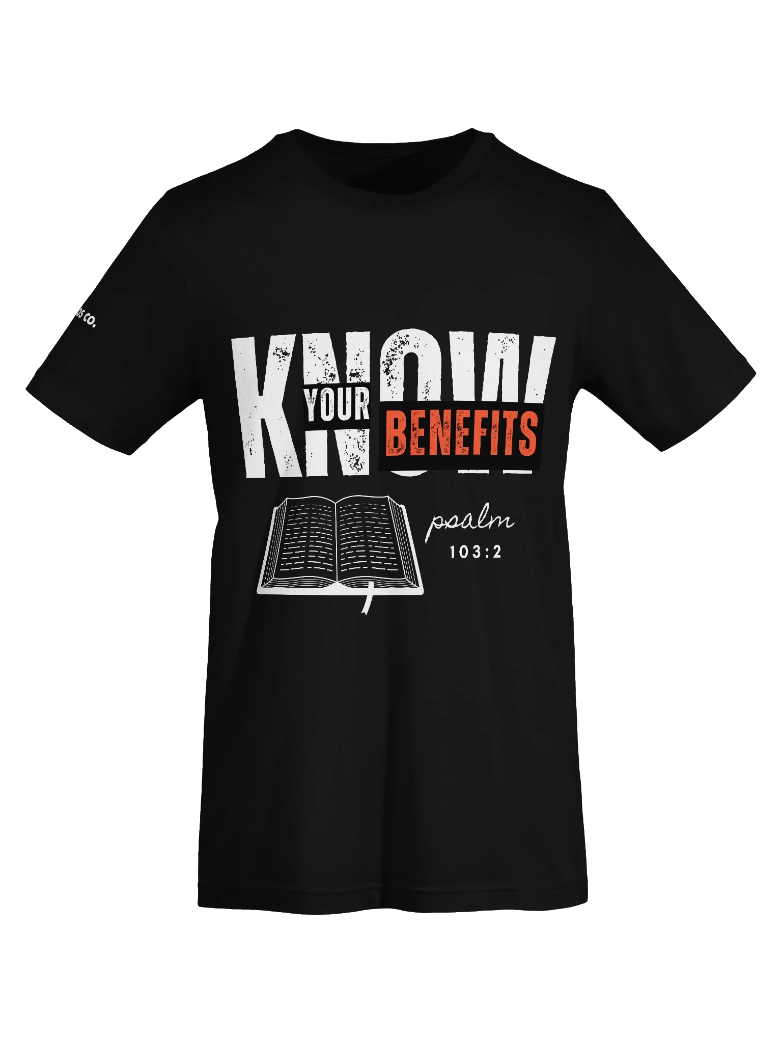 Know Your Benefits T-Shirt – Psalm 103:2 product image (9)