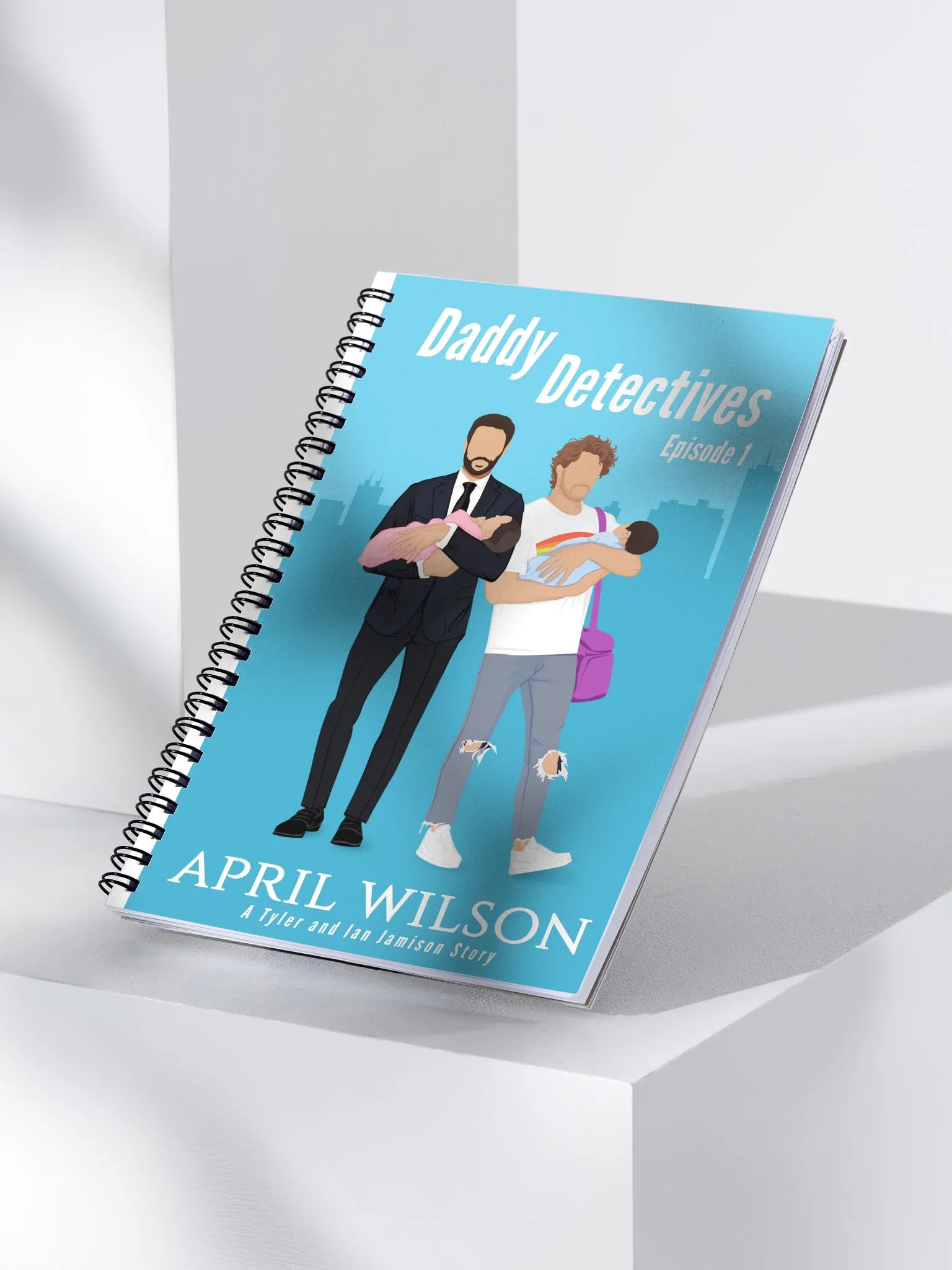 Spiral bound notebook - Daddy Detectives Episode 1 product image (3)