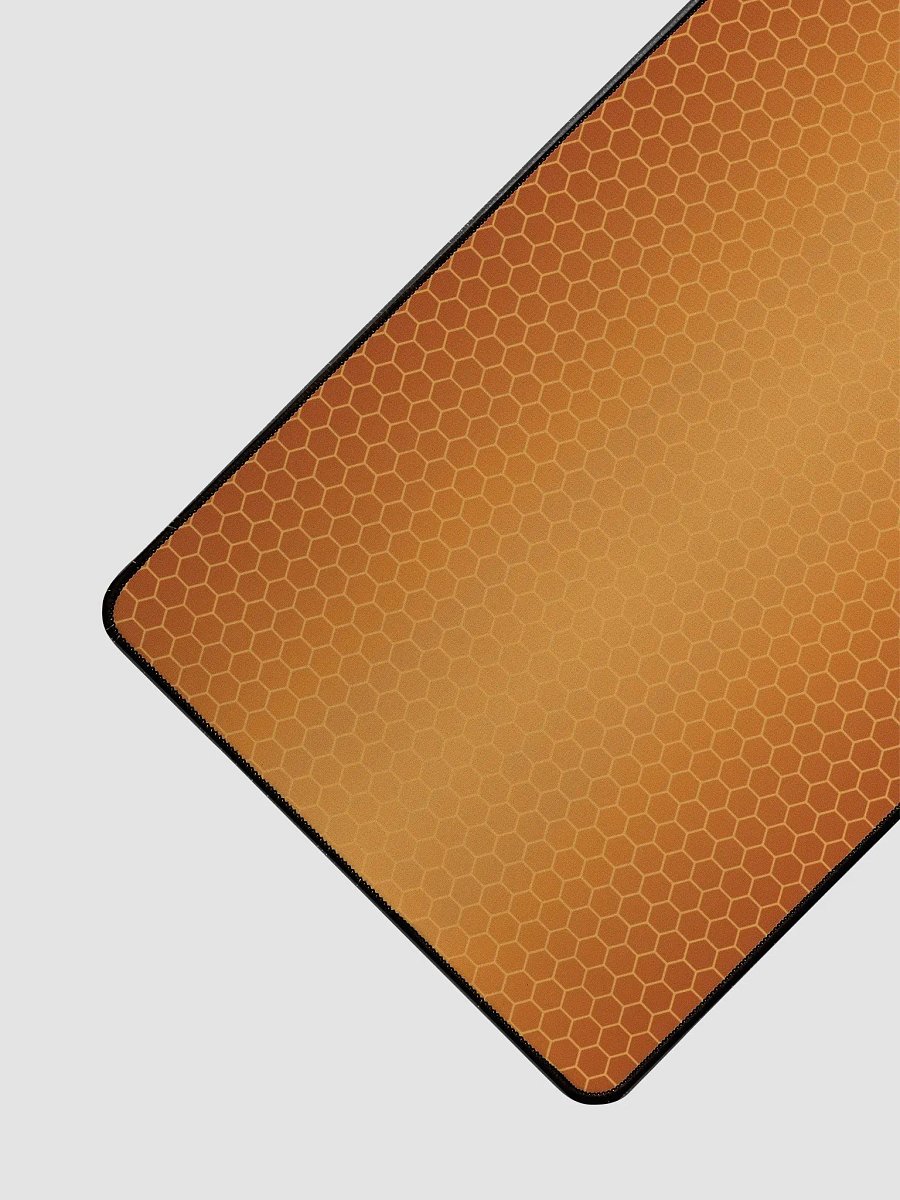 Warm Honeycomb Desk Mat product image (3)