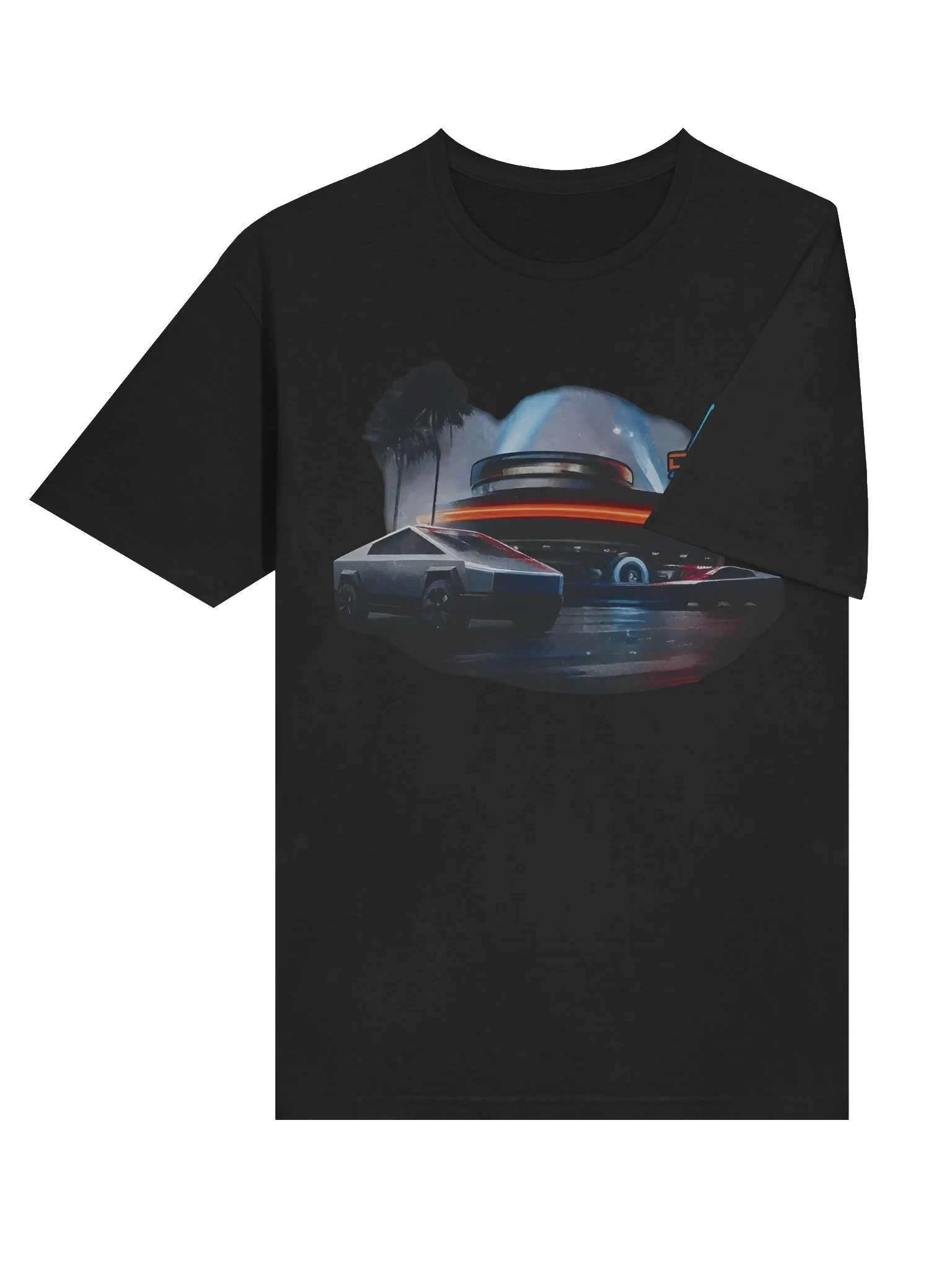 Tesla Hollywood Retro Diner T-Shirt product image (5)