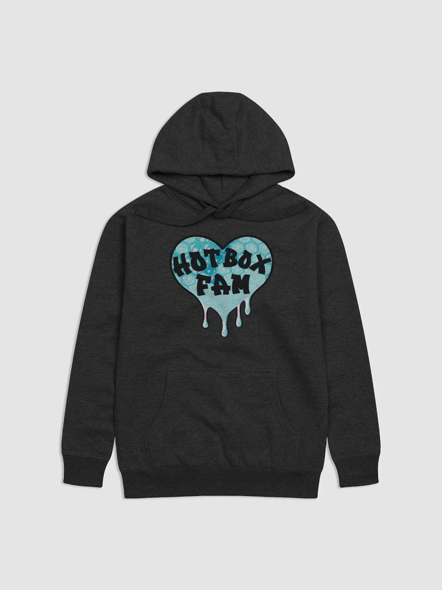 HOT BOX FAM PALE BLUE HONEY COMB HOODIE product image (5)