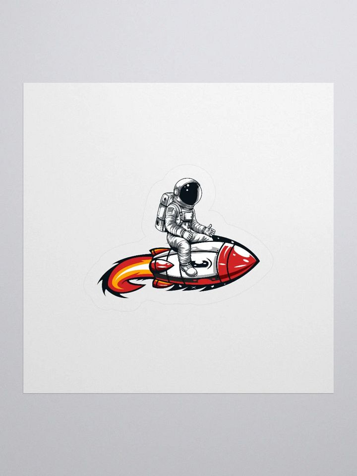 Jozzoh Rocket Man Stickers product image (1)