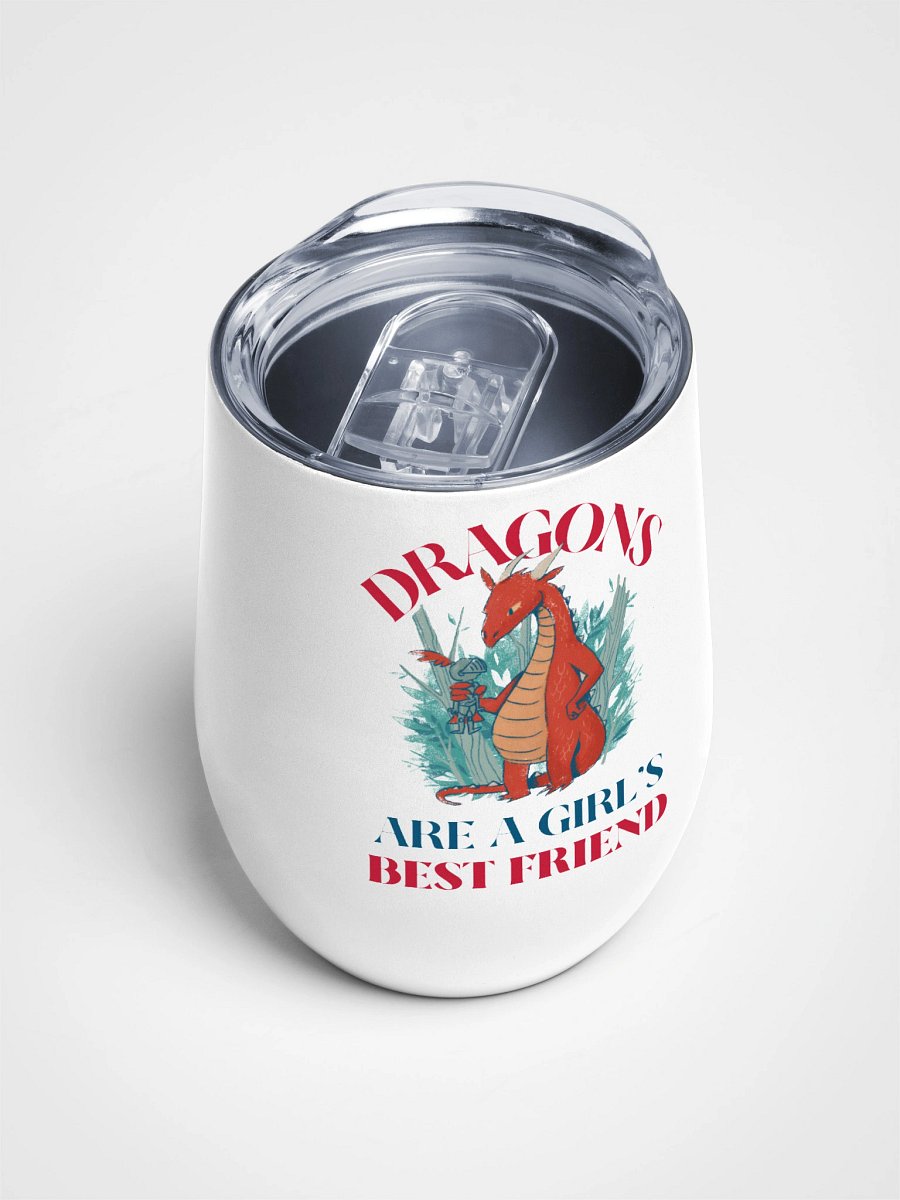 Dragons Are A Girl's Best Friend Dragon Girl Woman Friendship Tumblr product image (4)