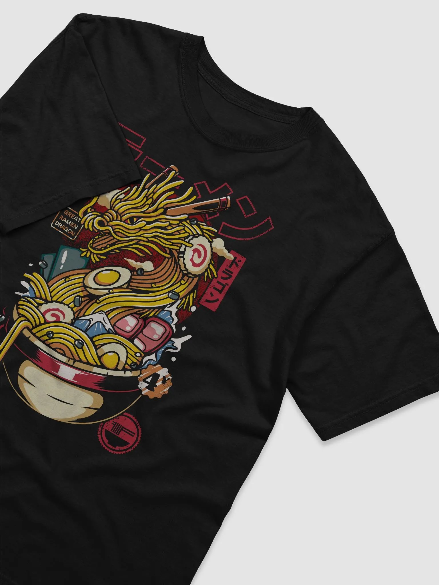Great Ramen Dragon Japanese - Heavyweight T-Shirt product image (2)