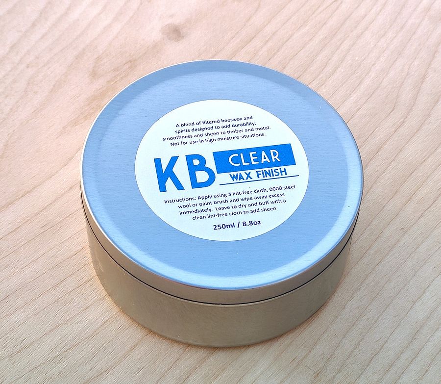 KB Oil-Wax Wood Finish - CLEAR 250ML non yellowing for Wood and Metal product image (2)