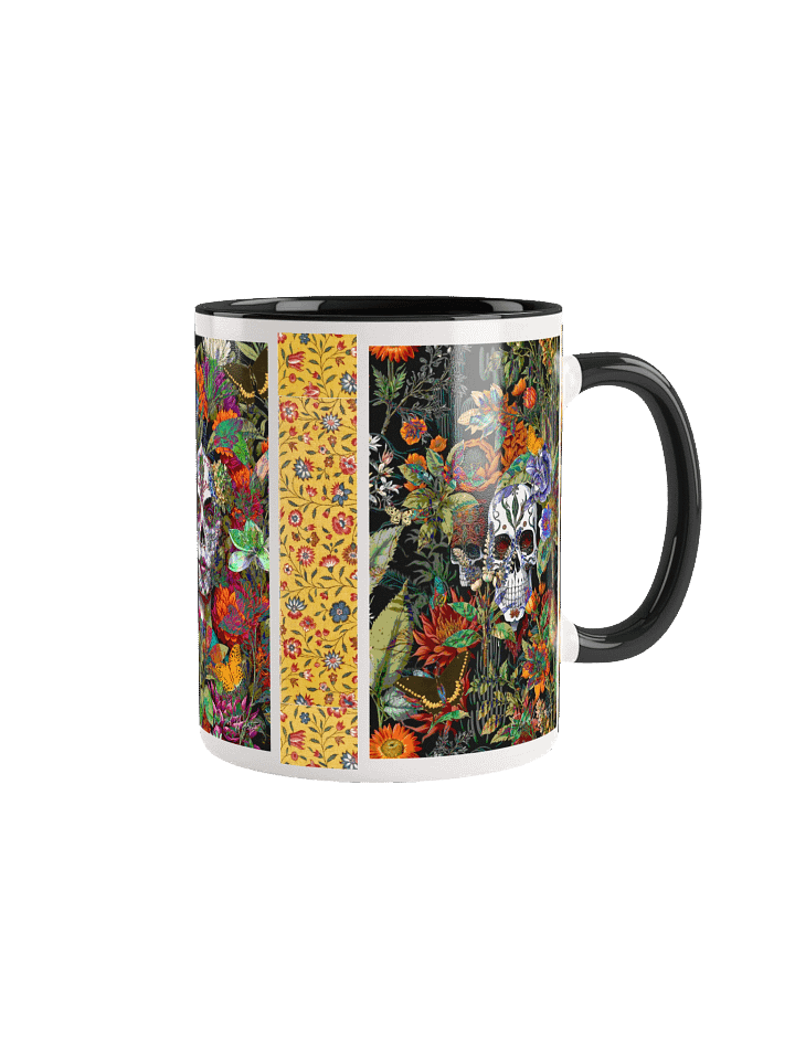 Floral Skulls Ceramic Mug product image (8)