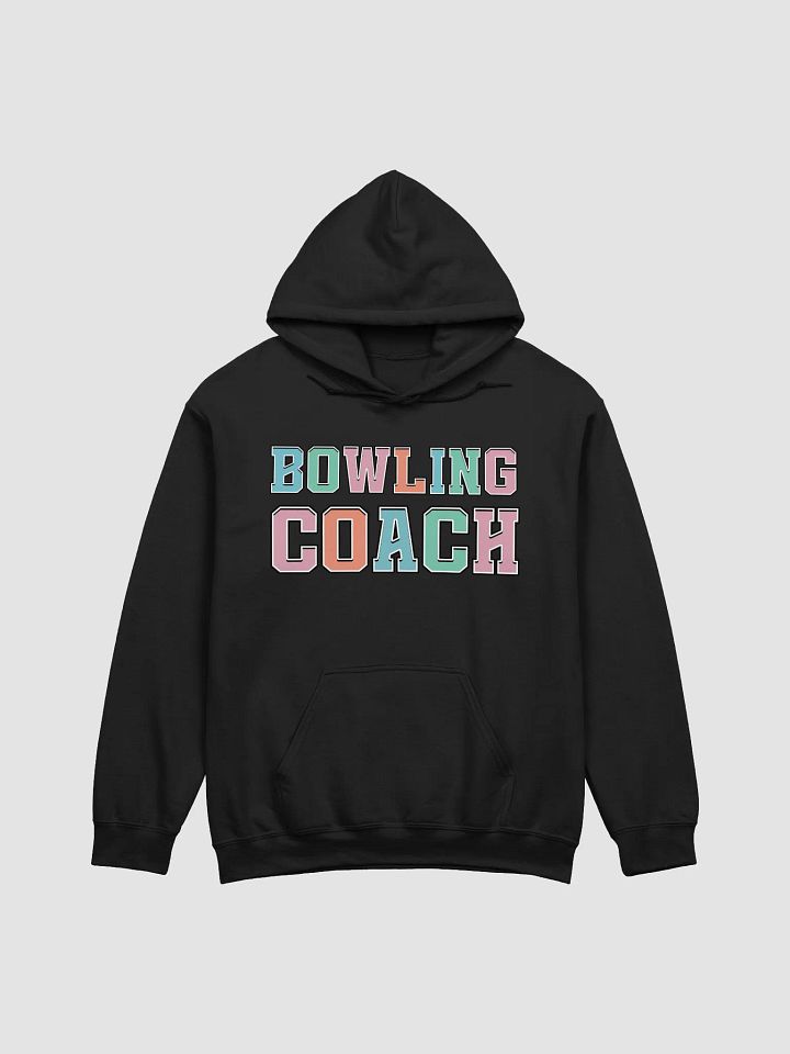 Bowling Coach Bold Hoodie product image (1)
