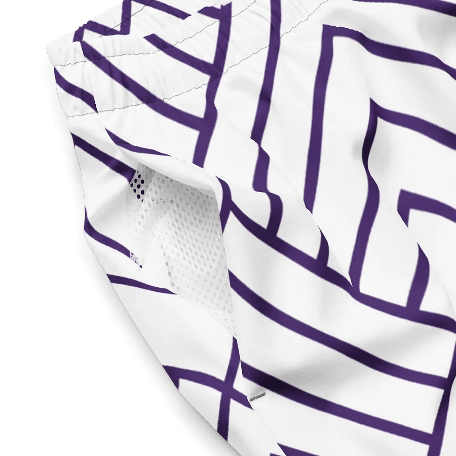 Chevron Zigzag Swim Trunks product image (4)