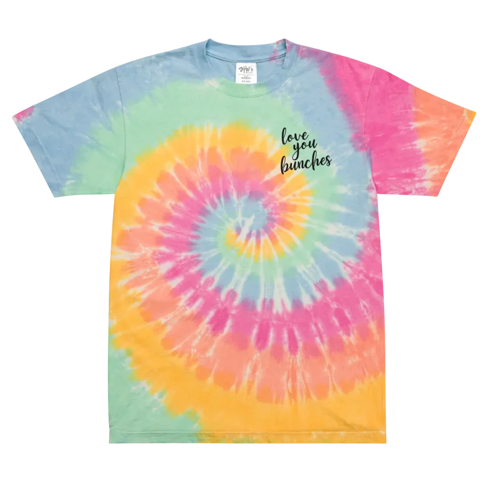 Love You Bunches on at Tie-dyed T-Shirt product image (2)