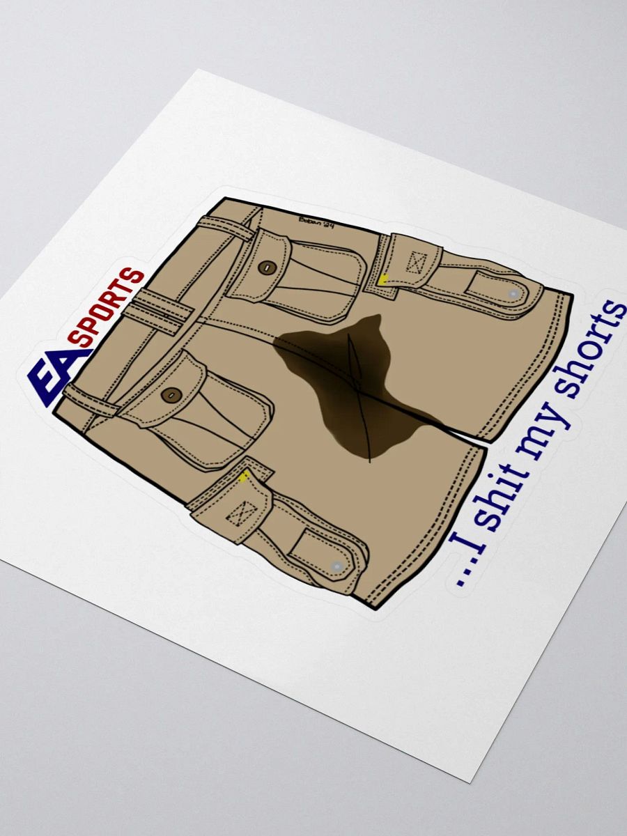 Sh*t Me Shorts Sticker product image (3)