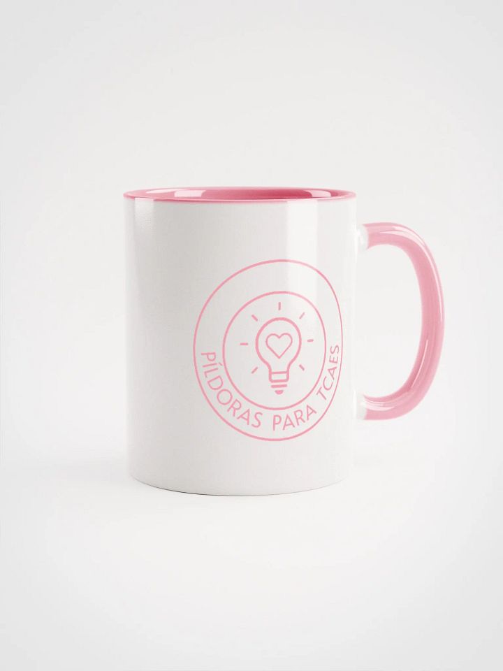 Taza TCAE Rosa – Terapeuta de Familiares al Borde del Colapso product image (1)