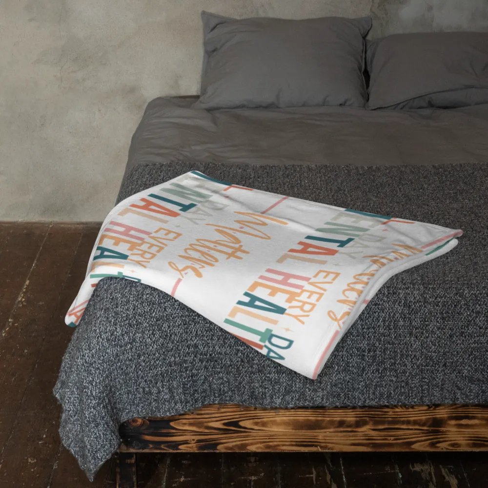 Mental Health Matters Blanket product image (12)