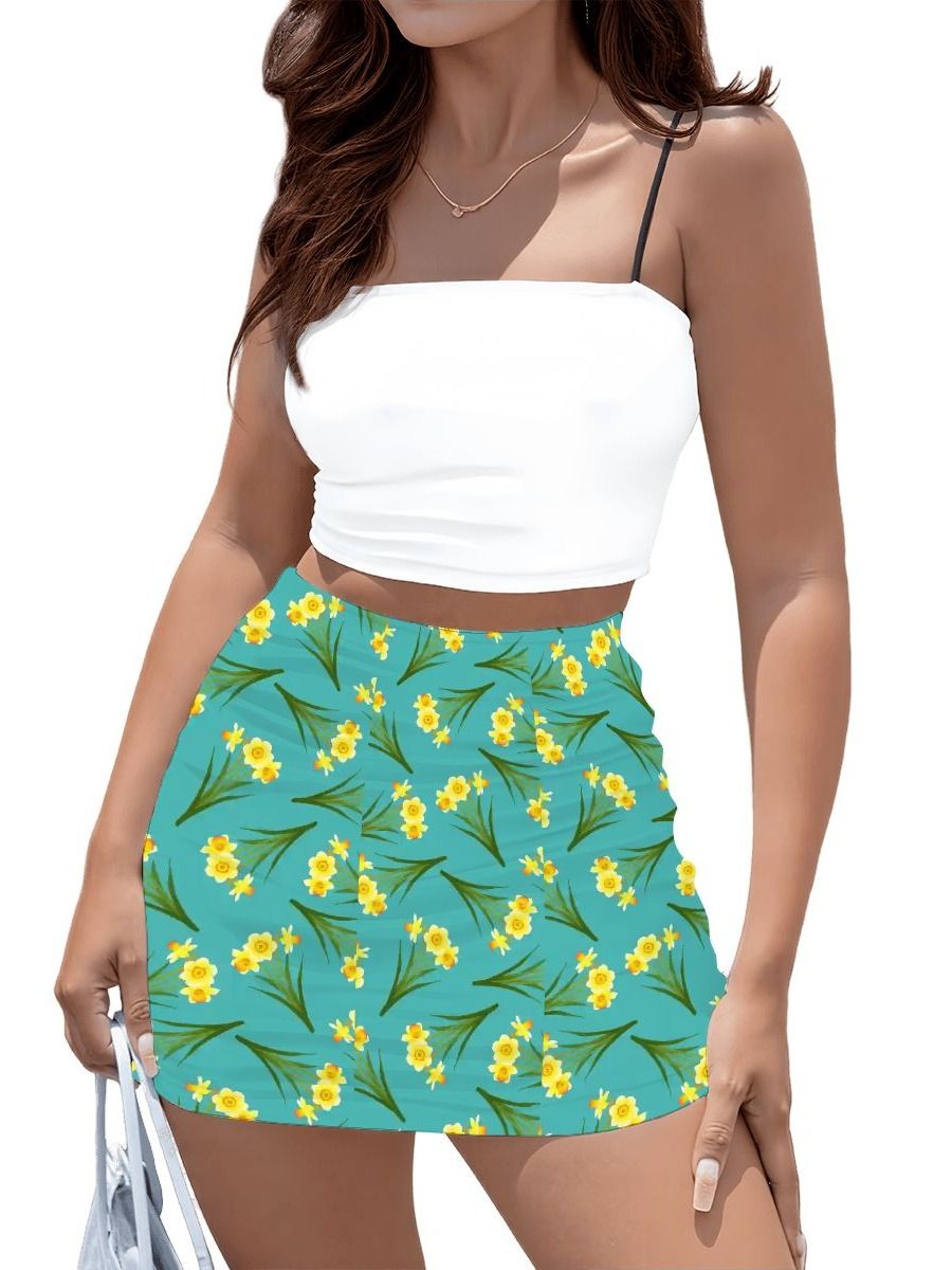 Women's Crop Top and Mini Skirt Set product image (5)