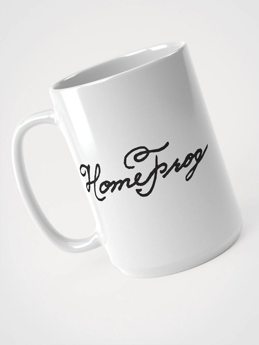 The HomeFrog Signature Mug Glossy White product image (3)