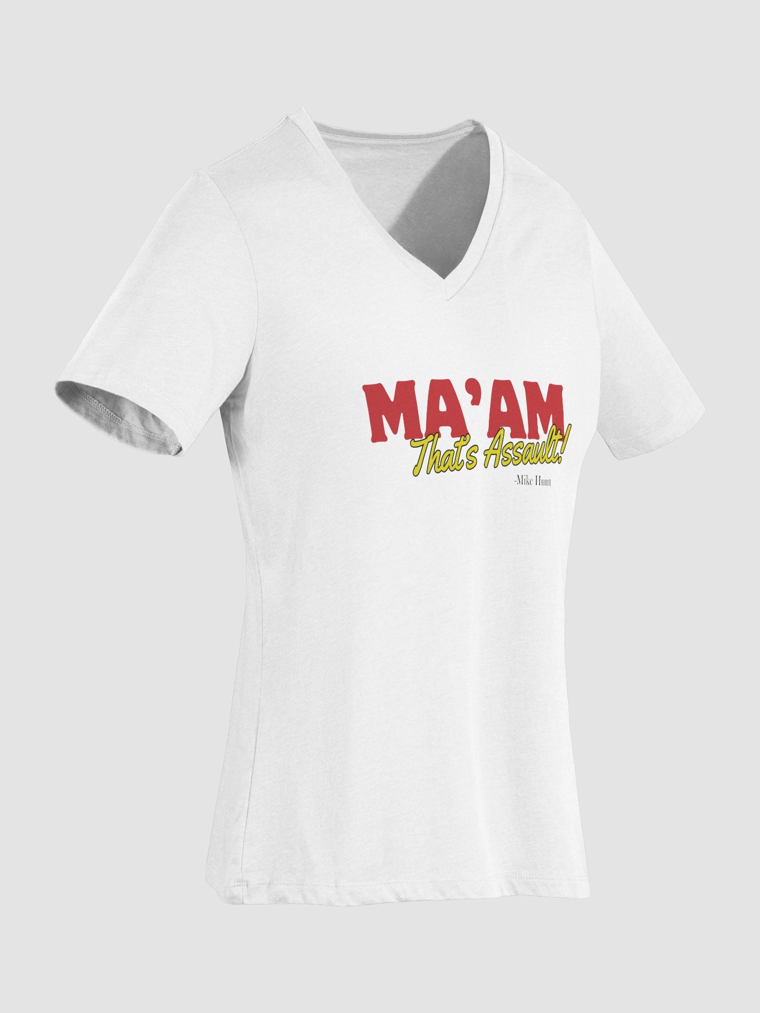 Mike Hunt V Neck Tee product image (12)