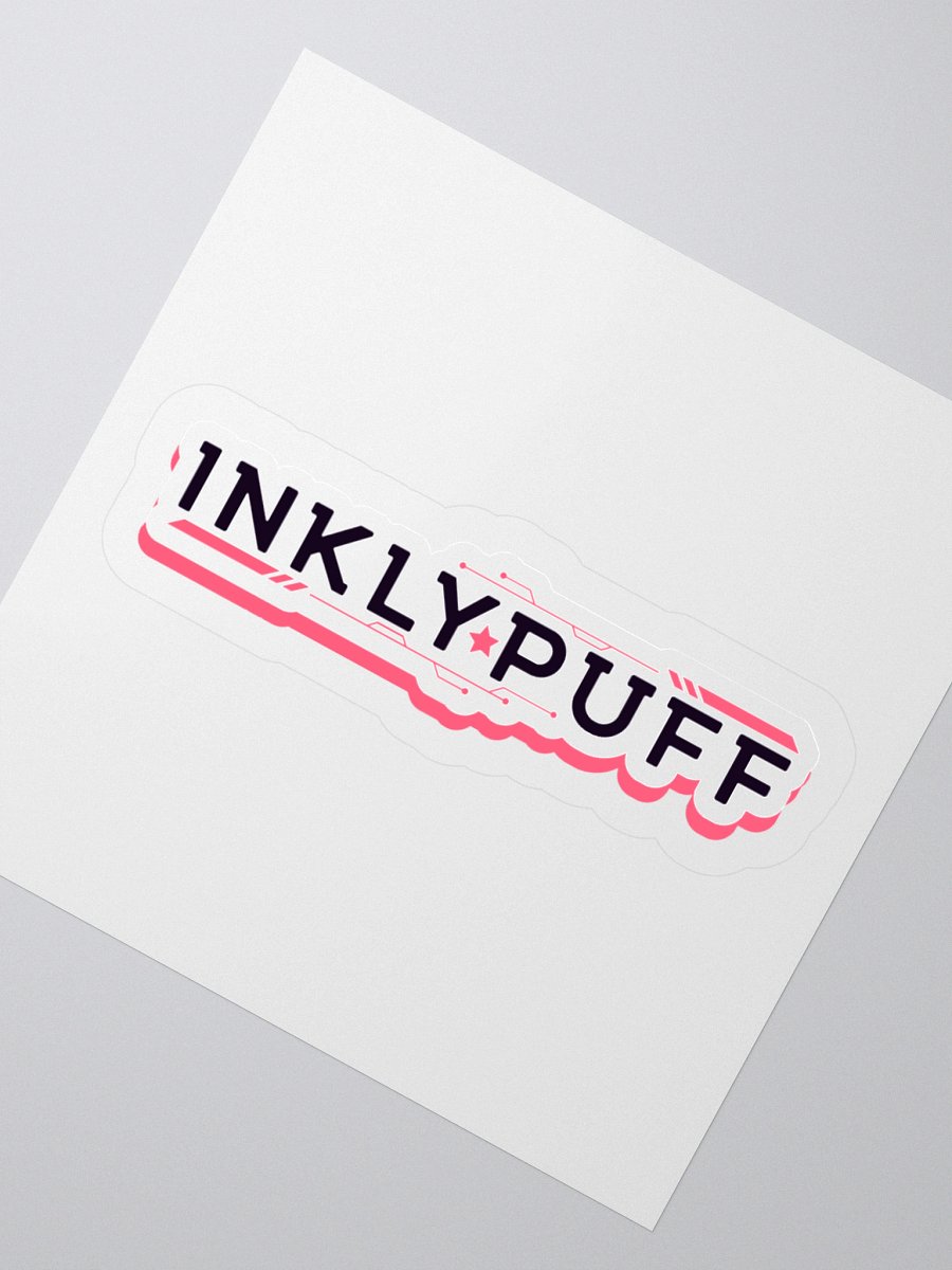 Classic Inklypuff Logo Sticker product image (2)