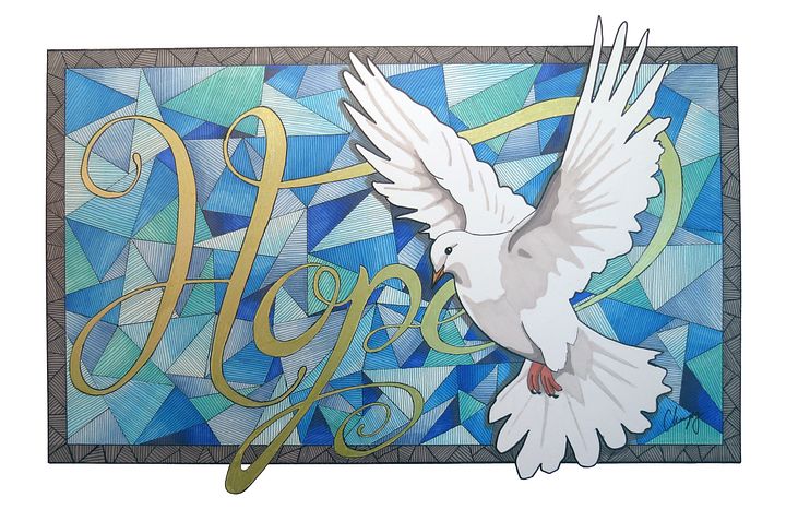 Hope Dove Print product image (2)