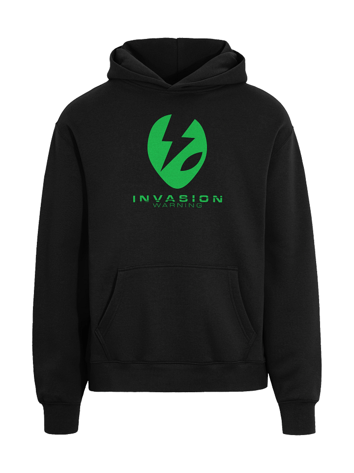 ALIEN INVASION WARNING GREEN LASER EDITION HOODIE product image (1)