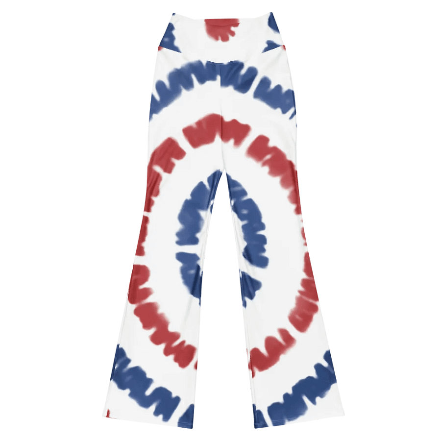 Vibrant Spiral Flare Leggings product image (6)