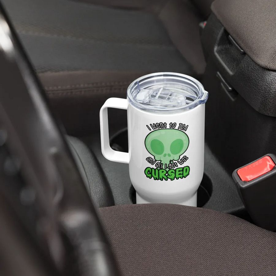 All I Got Was Cursed - Monk - Travel Mug w/Handle product image (8)
