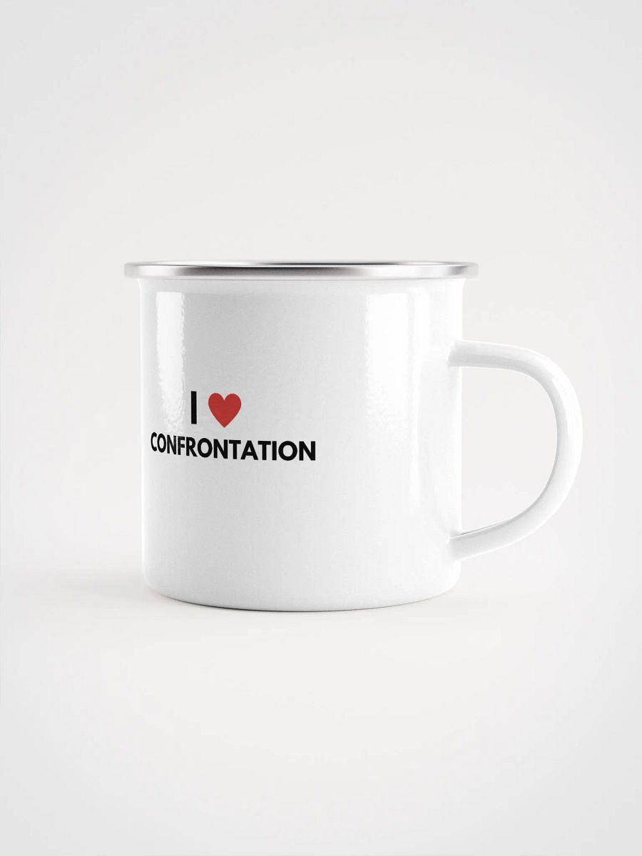I <3 Confrontation Enamel Mug product image (1)