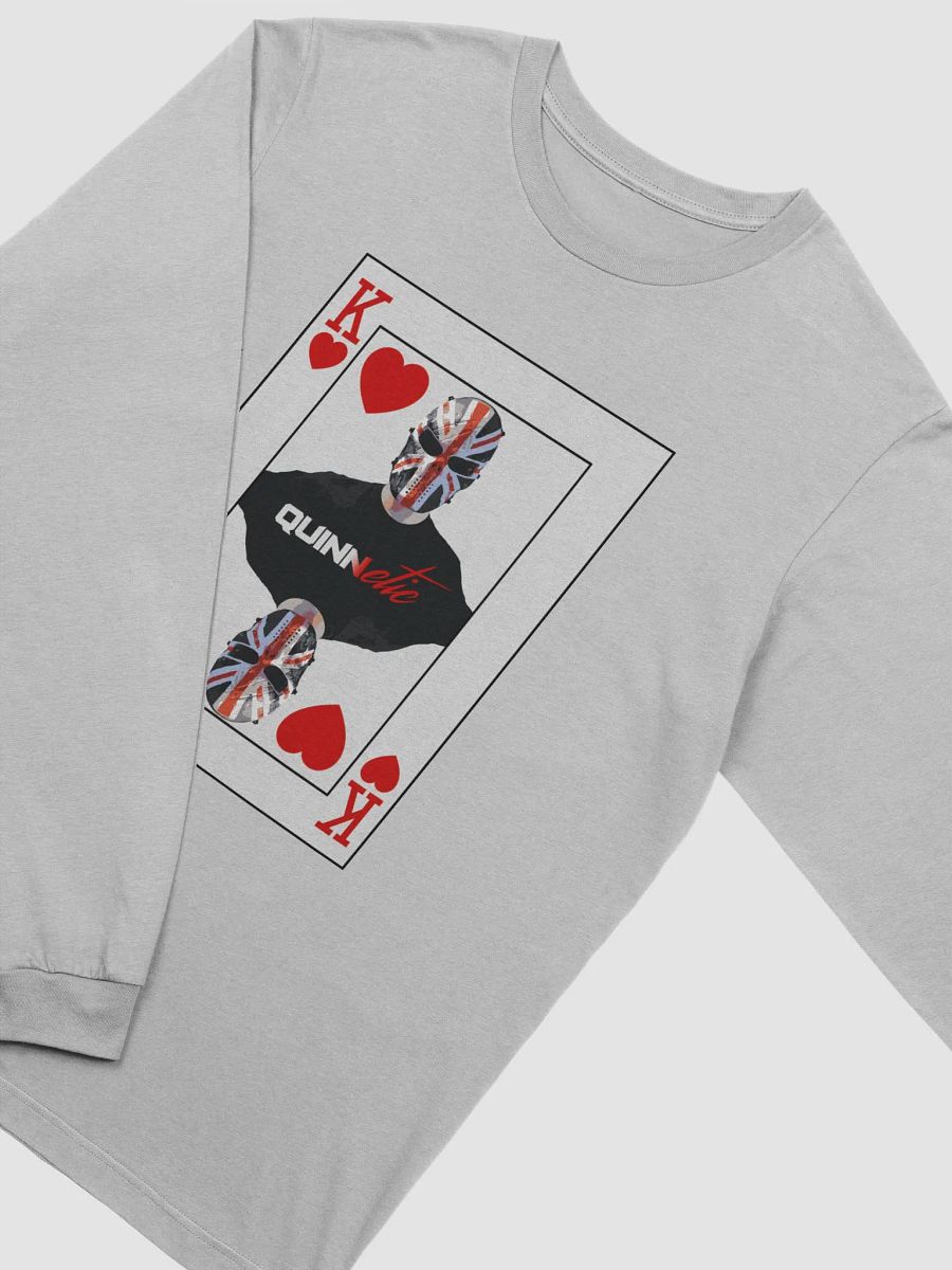 The Quinn of Hearts - Bella+Canvas Supersoft Long Sleeve T-Shirt product image (5)