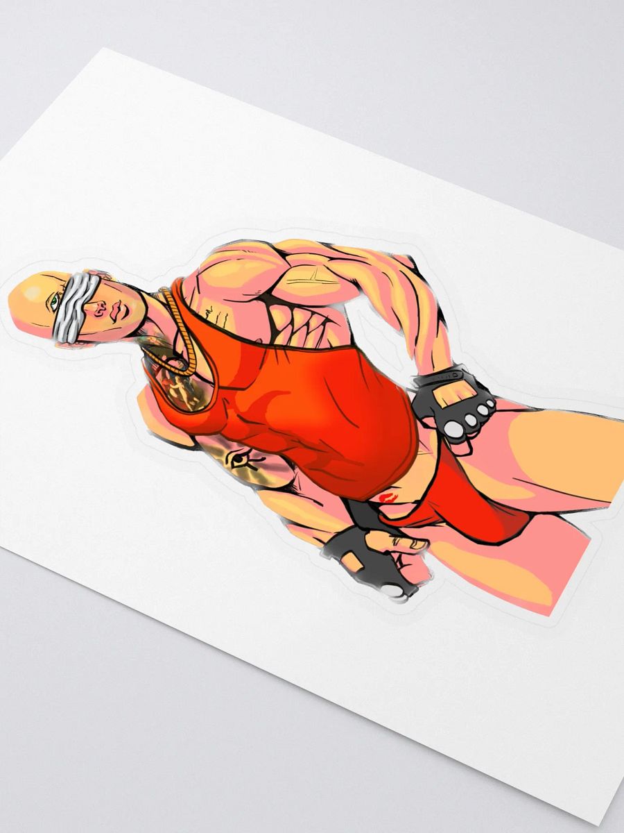 Red 3rd eye sticker product image (3)