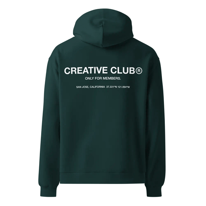 Creative Club Pine Green Hoodie product image (2)