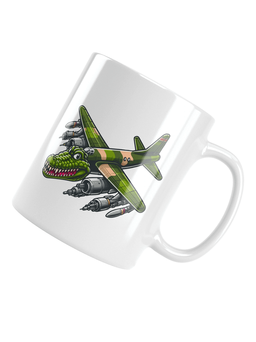 Bombardiro Crocodilo Mug – Brainrot Fanart Cartoon product image (10)