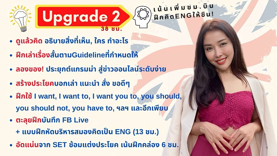 ENGLISH FIT & FIRM CLUB ปูพื้น Grammar + แต่งประโยคสื่อสาร (50ชม.) product image (4)