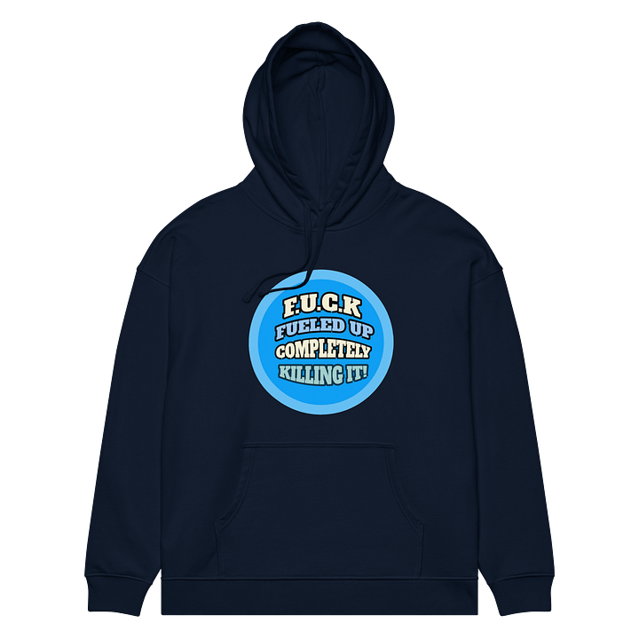 F.U.C.K. Unisex Organic Relaxed Hoodie product image (2)