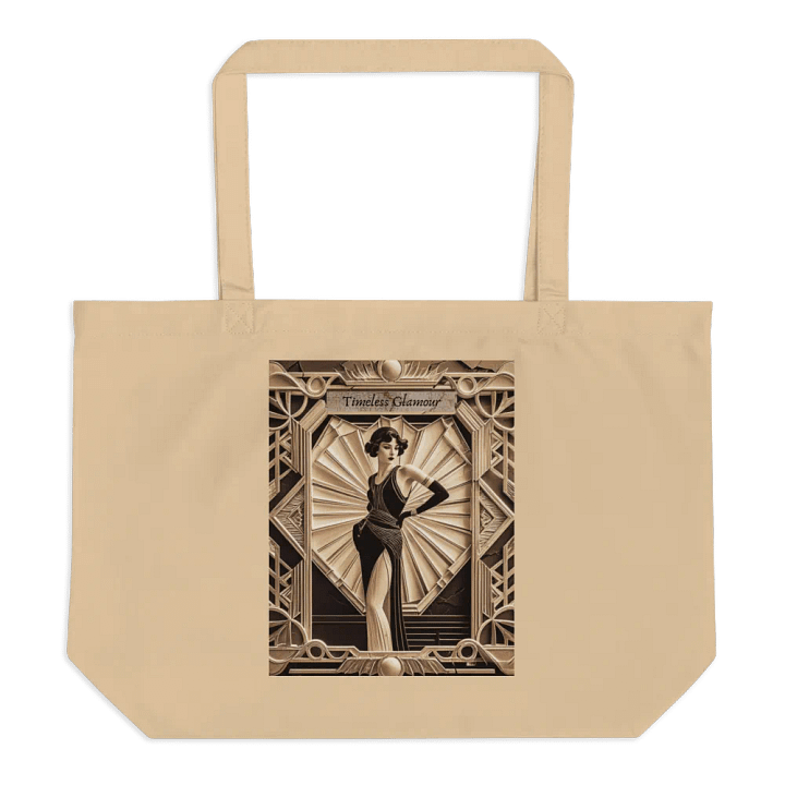 1920s Timeless Glamour - Organic Cotton Tote product image (3)