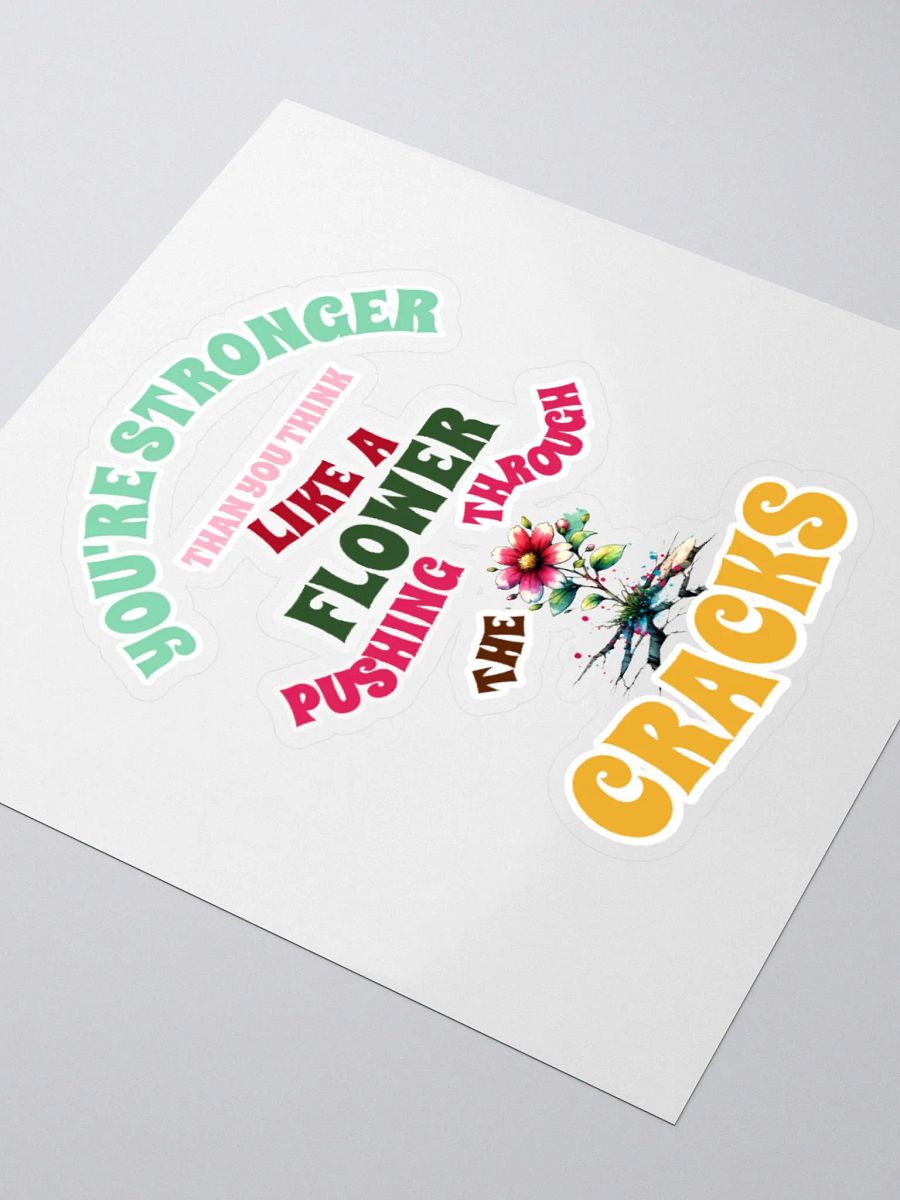 Flower Power Kiss Cut Stickers product image (3)