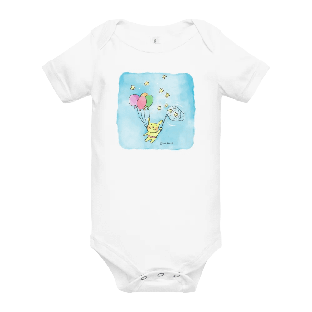 Starry Bunny Baby Onesie product image (10)