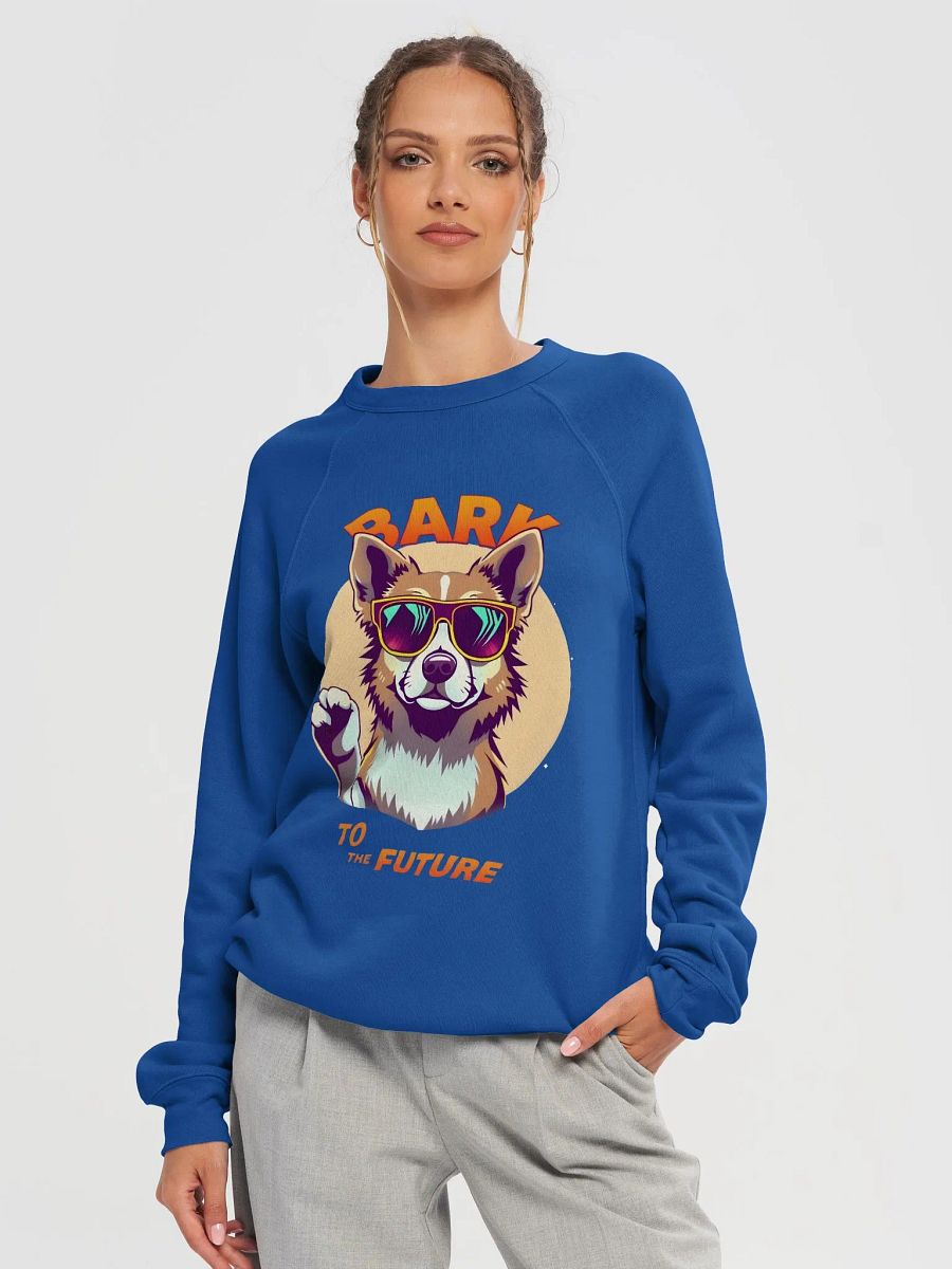 Future Bark Unisex Raglan Sweatshirt Bella+Canvas (Adult Unisex) product image (22)