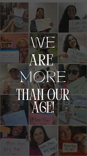 They said she couldn’t… because of her age.
So she did it because of her age. 🙌

Our age does not dictate what we can and can...