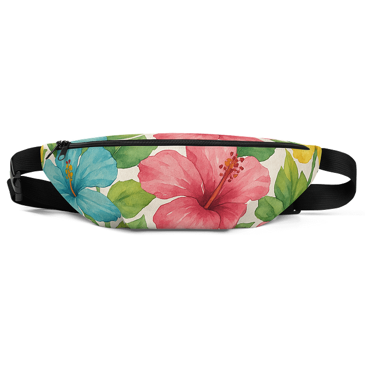 Hawaiian Floral Fanny Pack (Waist Bag) product image (1)
