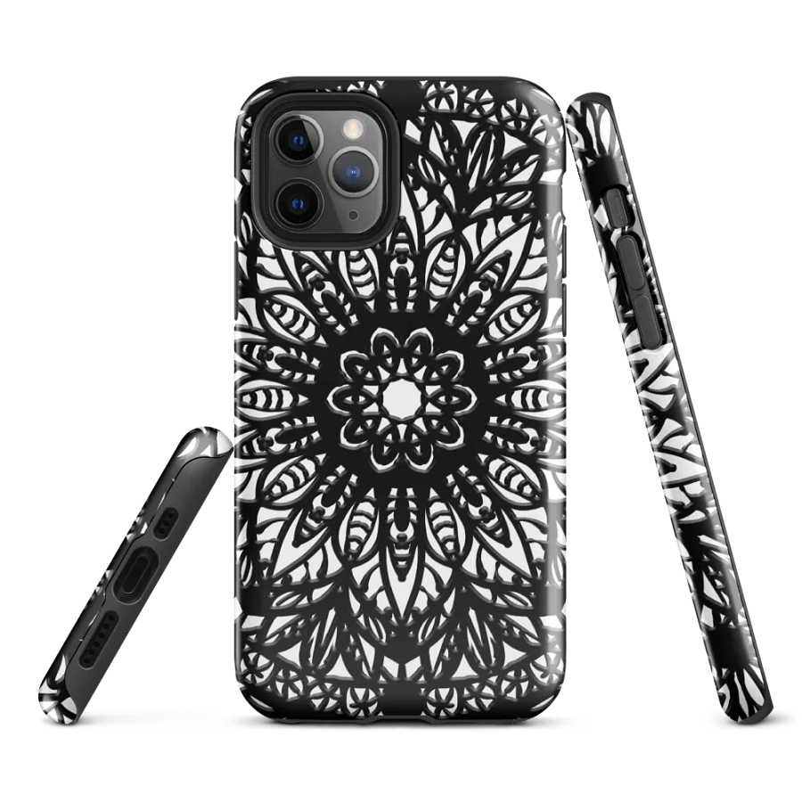 Monochrome Mandala Phone case product image (4)