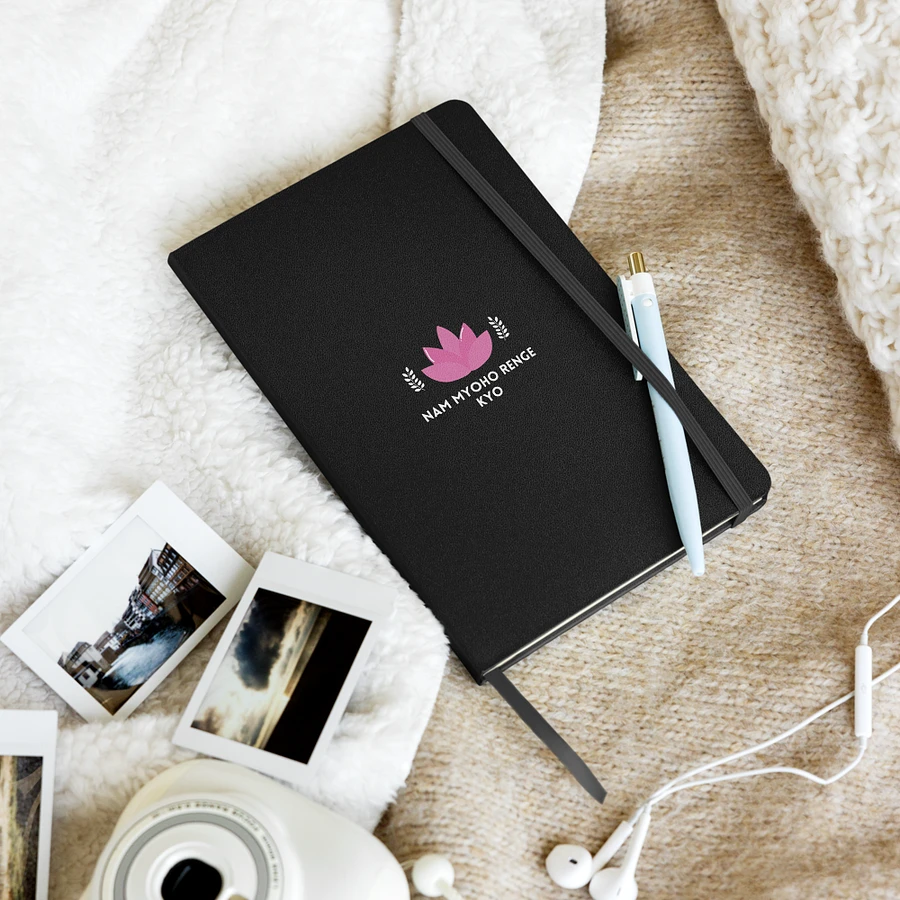 Hardcover Bound Notebook | Lotus Flower & Nam Myoho Renge Kyo product image (14)