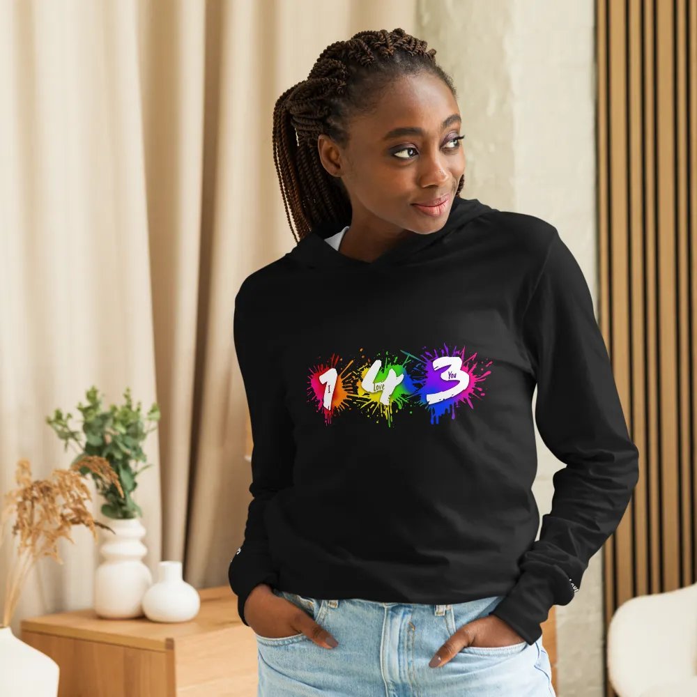 1 4 3 Hoodie Shirt product image (2)