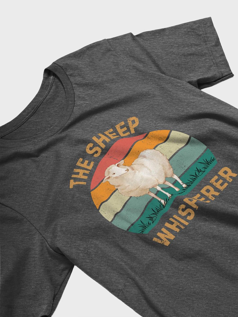 Sheep whisperer - Unisex T-shirt Bella Canvas 3001 product image (14)