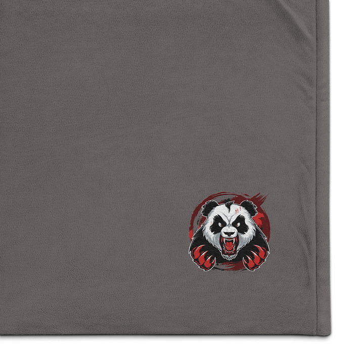 Ferocious Panda Sherpa Blanket product image (1)