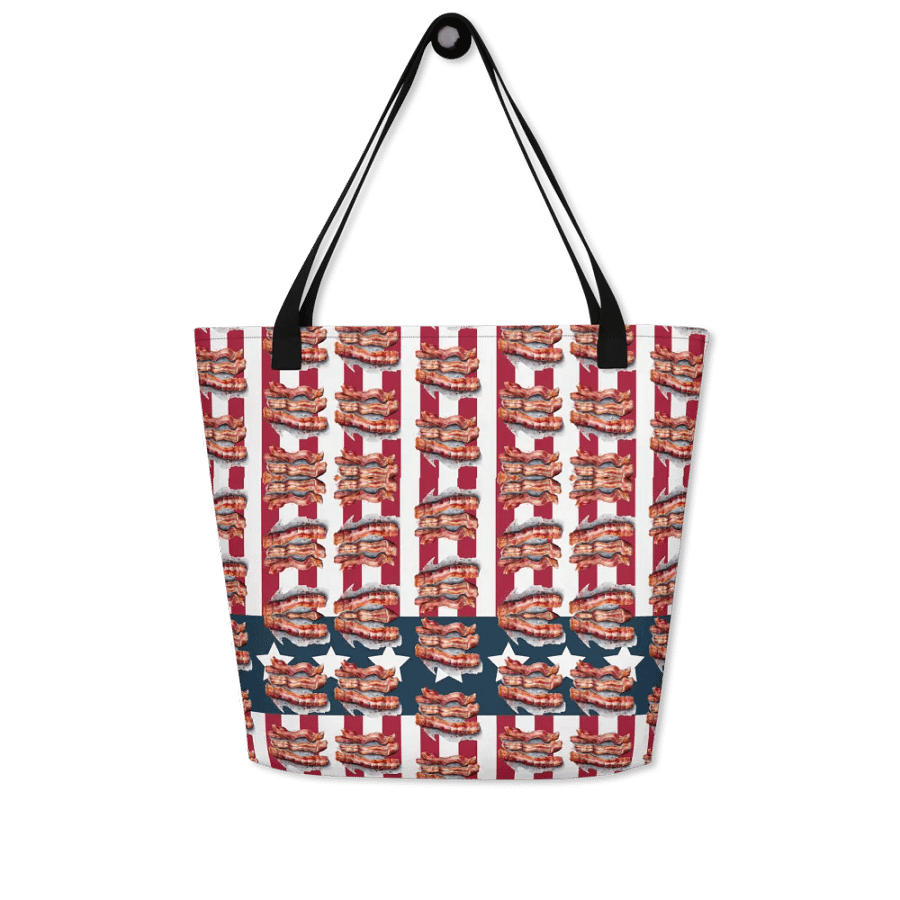 Bacon and America Print Tote Bag product image (4)