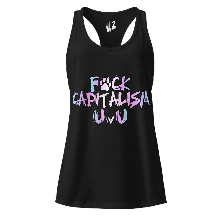 F*ck Capitalism UwU Racerback Tank Top product image (1)