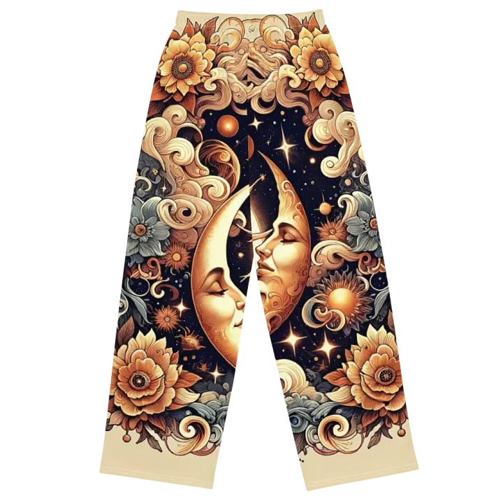 All-Over Print Unisex Wide-Leg Pants product image (1)