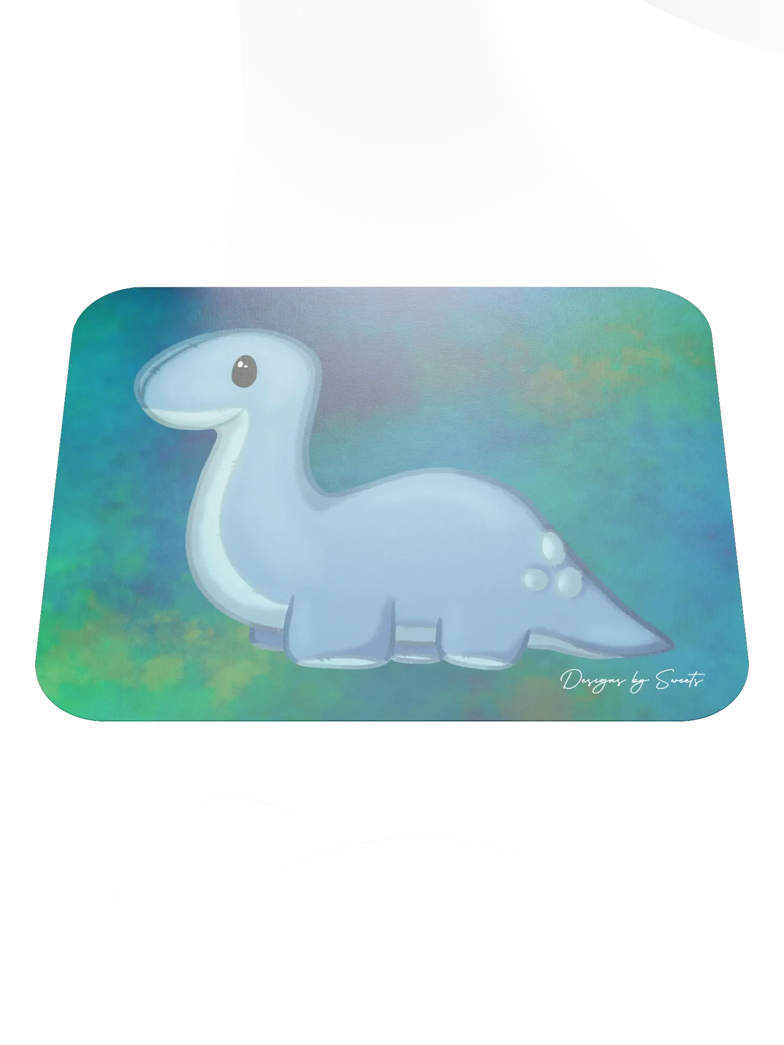 Cozy Brontosaurus Plushie Mouse Pad product image (1)