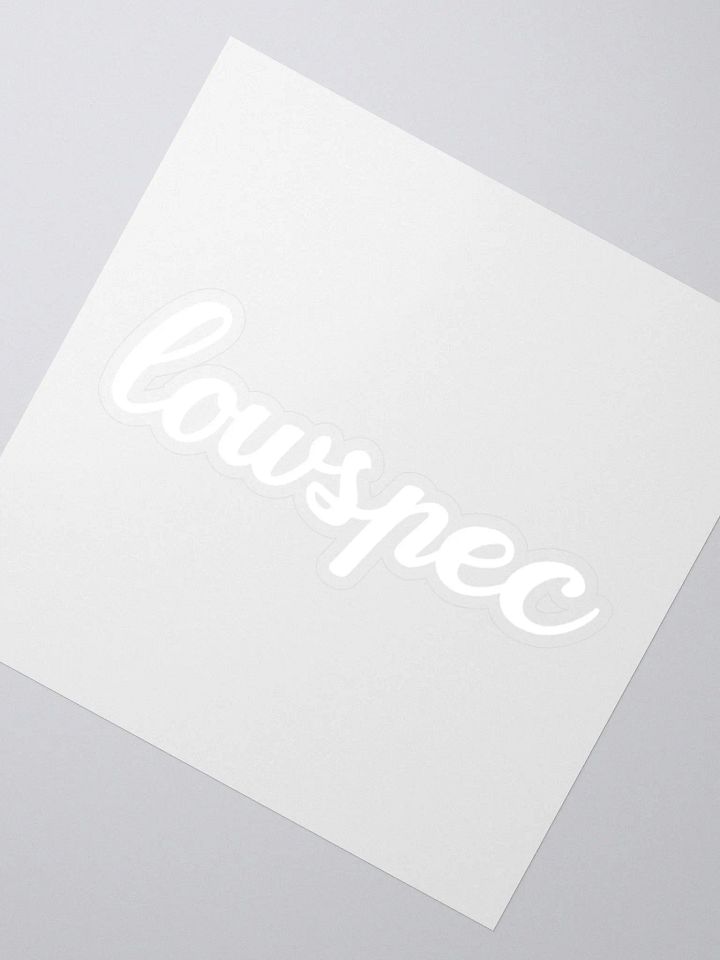 lowspec 3